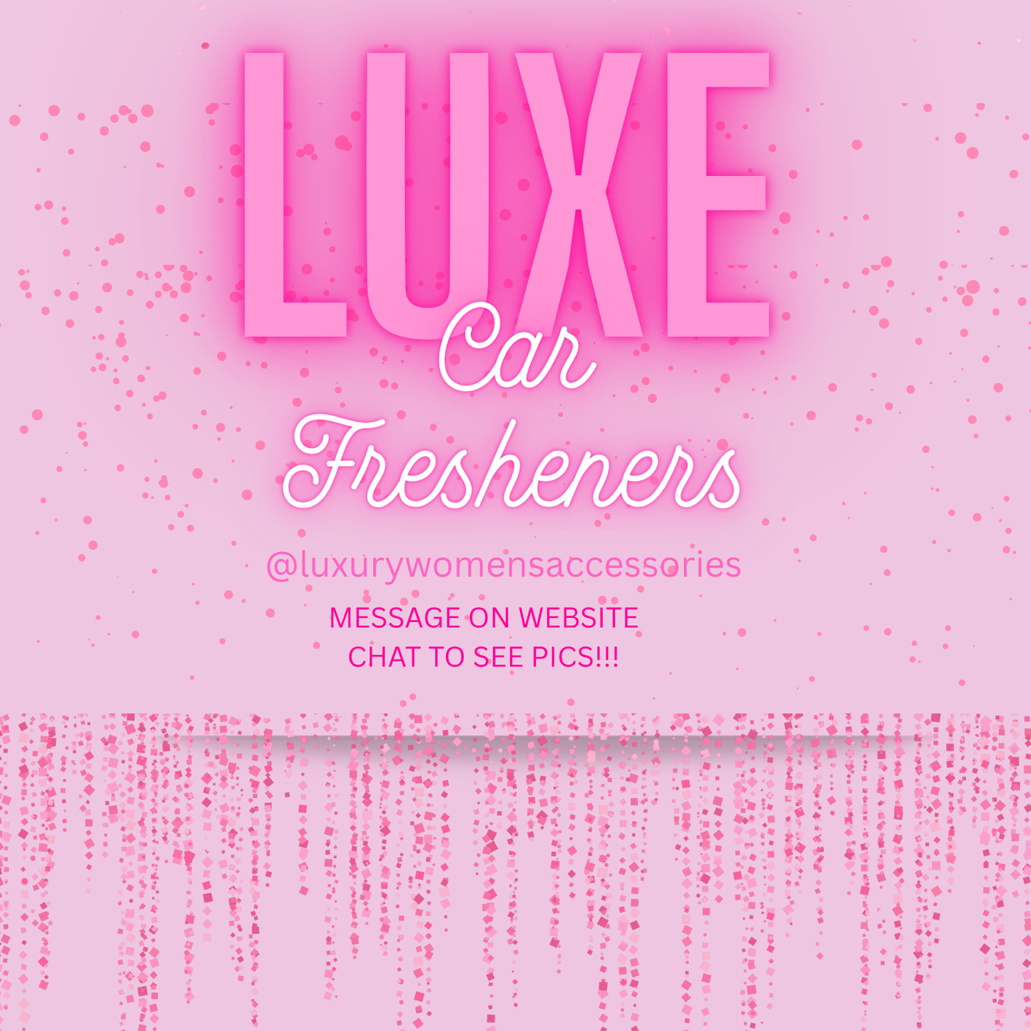 "Luxury" Car Air Fresheners(1pc.)