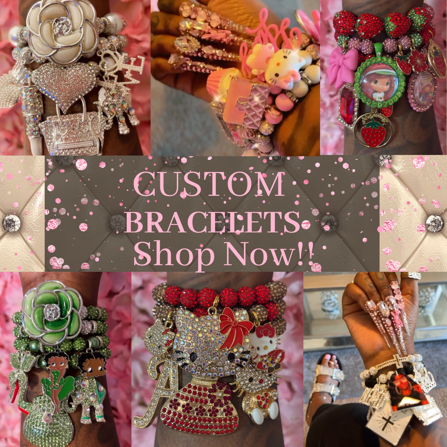 Custom Bracelets(Made To Order)