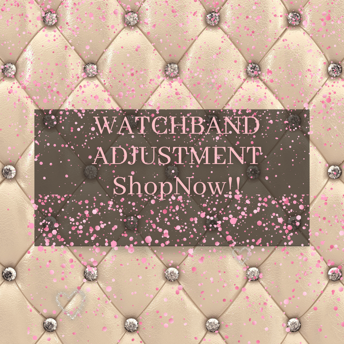 Watchband Adjustment