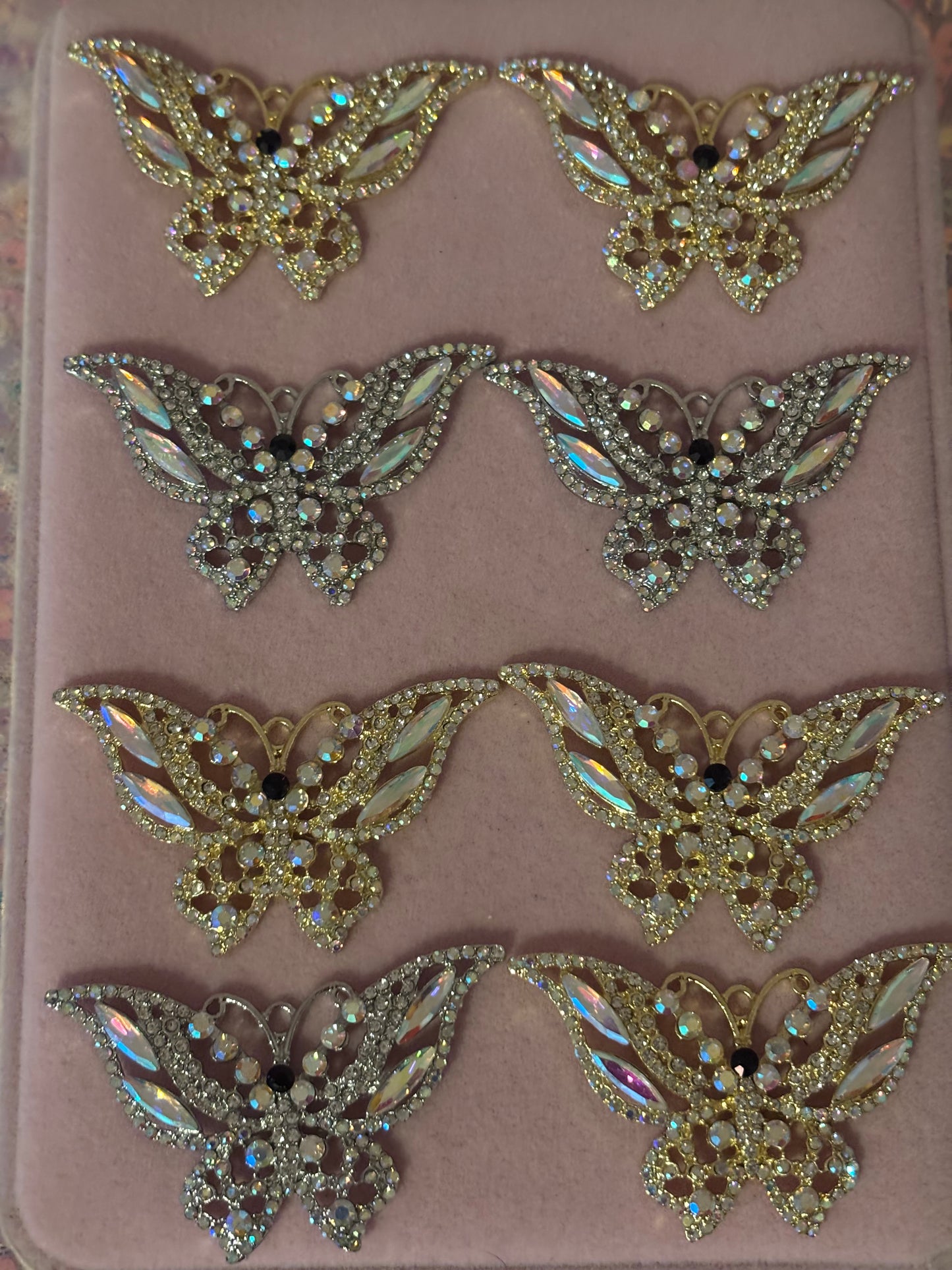 New Medium “Bling” Butterfly Charms(1pc.)