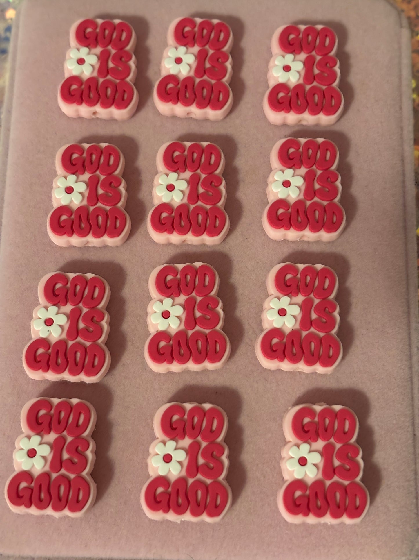 “God Is Good” Focal Beads(1pc.)