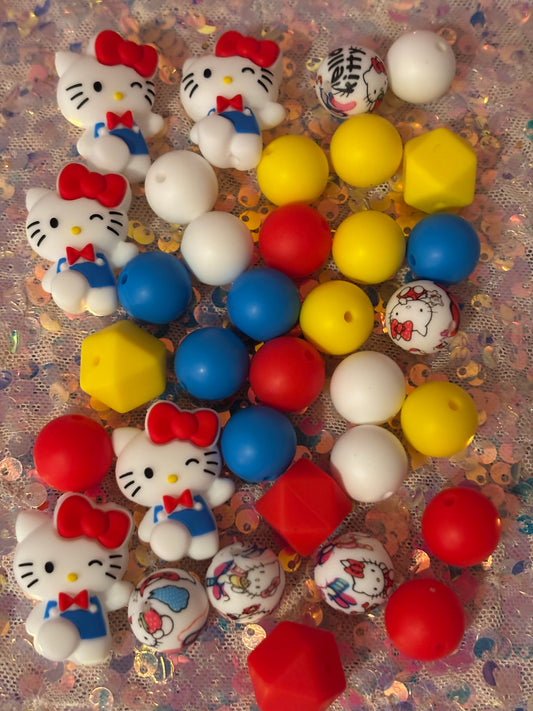 HK Focal Bead Mix(set of 10)