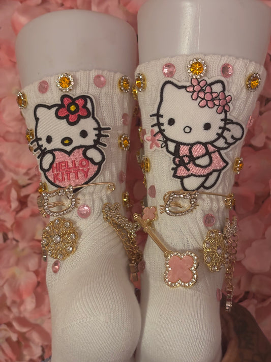 "Custom" HK Jewel Socks(1pair)(Made To Order)