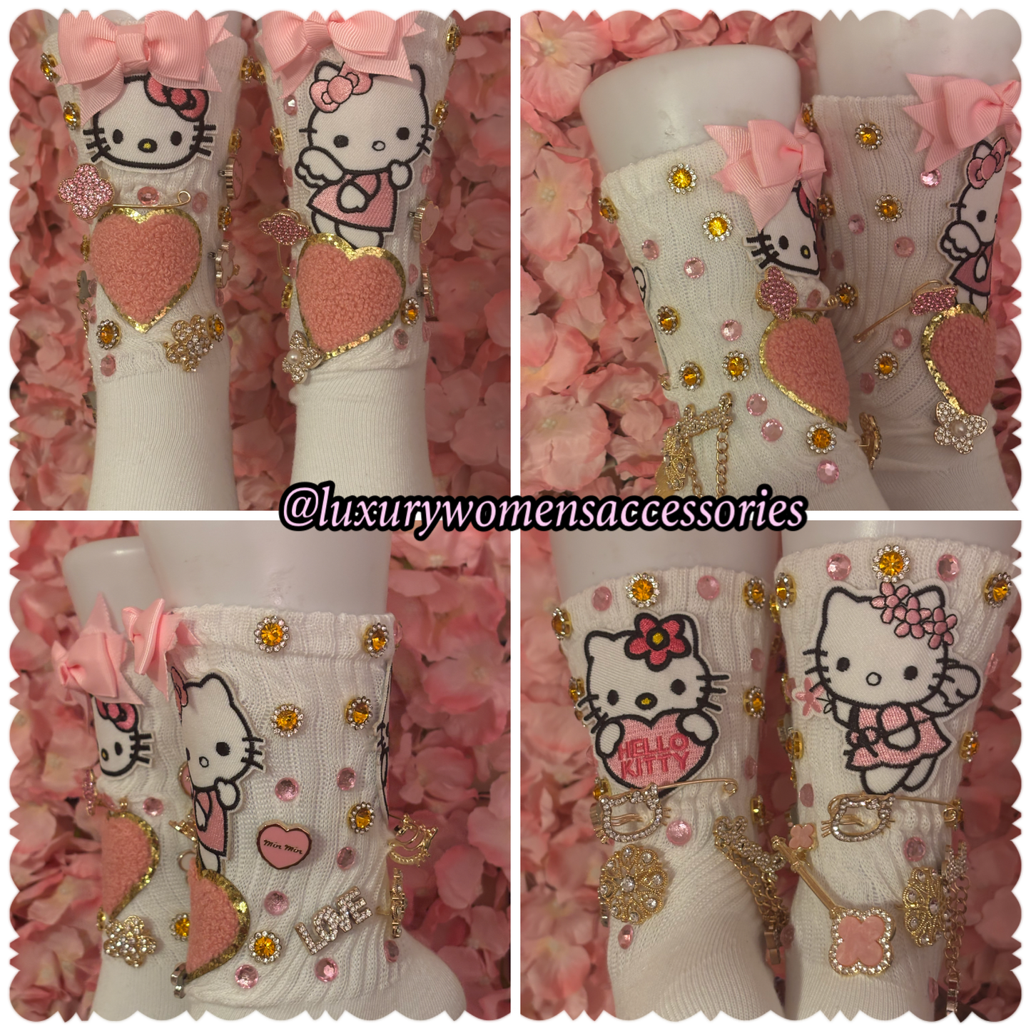 HK Jewel Socks(1pair)(Made To Order)