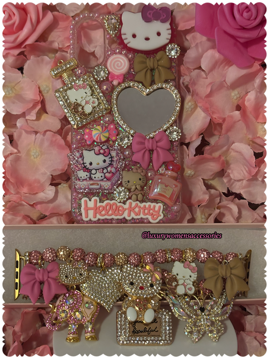 Custom “Bling” Watchband/Phone Case(Made To Order)