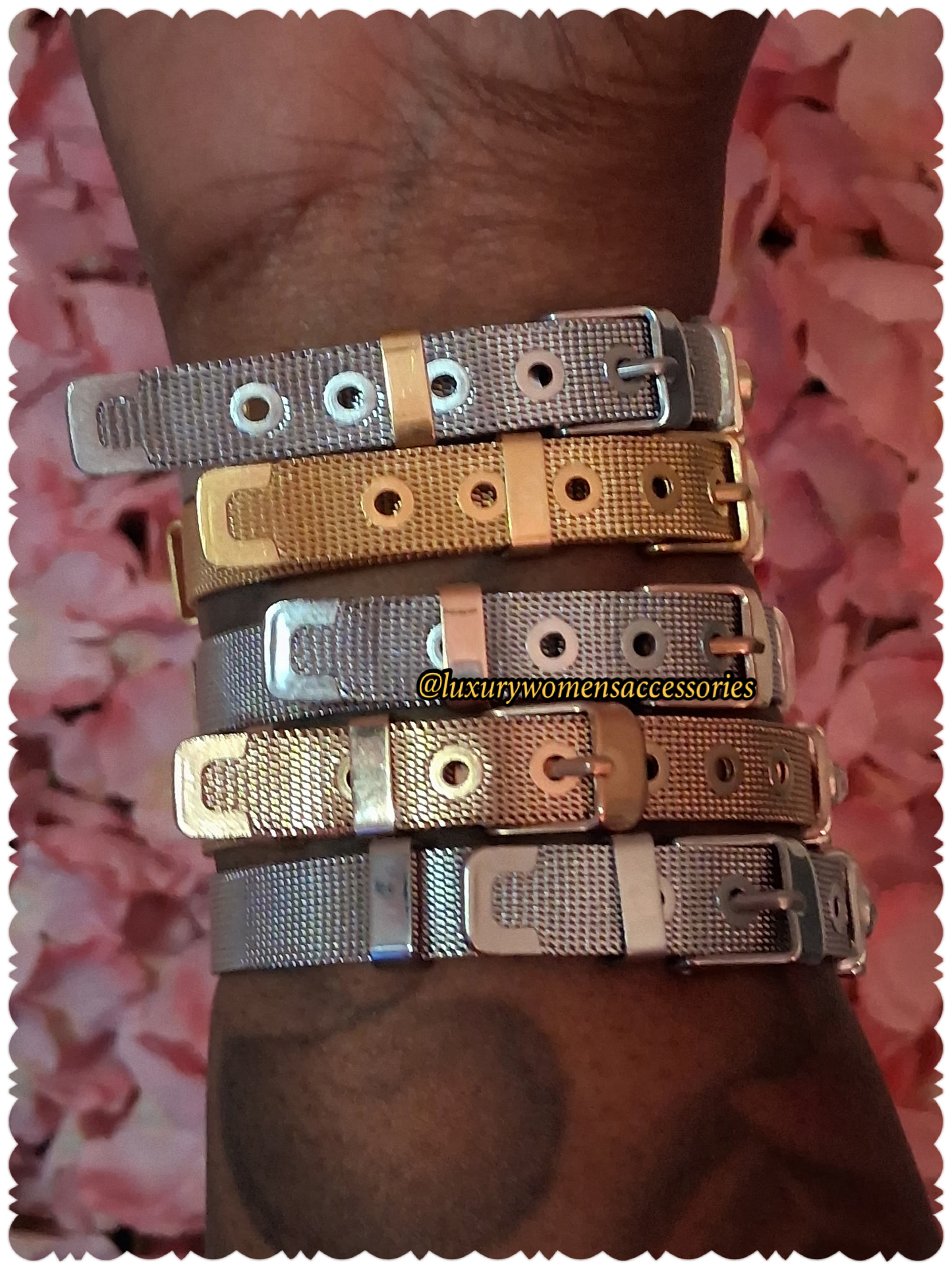 "Mom" Charm Bracelets(Type 2)(1pc.)