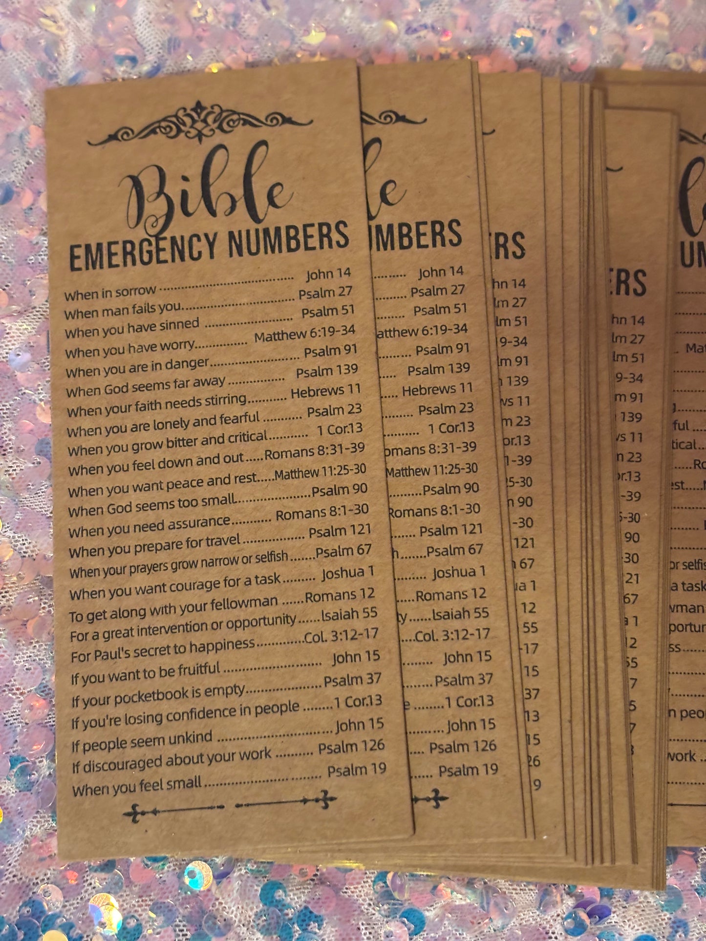 Religious Bookmark(1pc.)