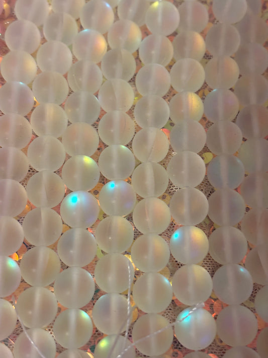 Sparkle White Beads(1 Strand)