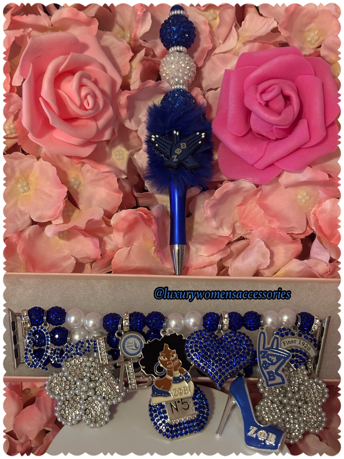 “Custom” Watchband/Pen Set(Made To Order)