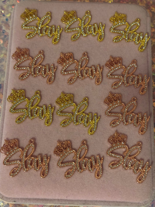 “Slay” Word Charms(1pc.)
