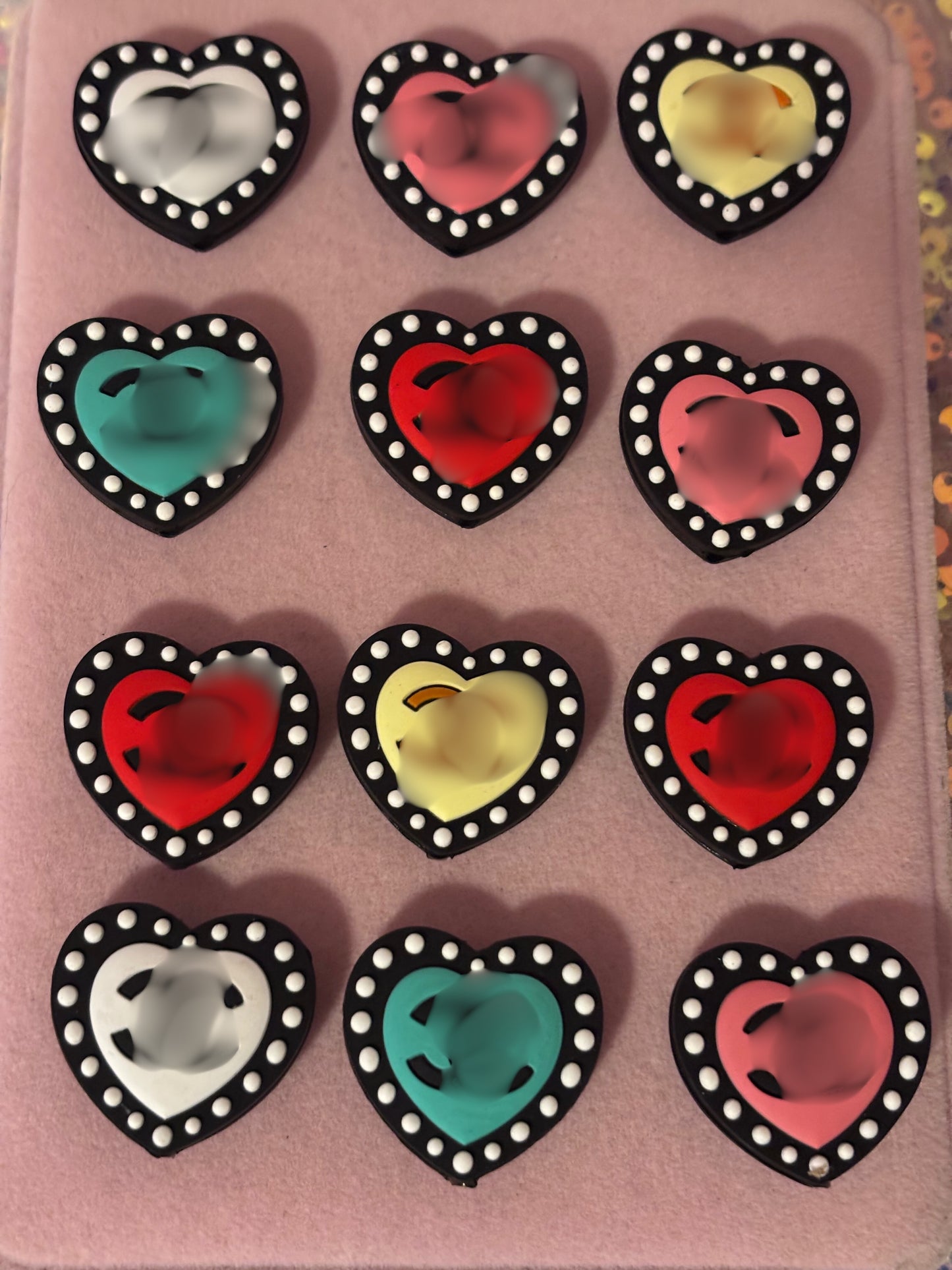“Luxury” Heart Focal Beads(1pc.)