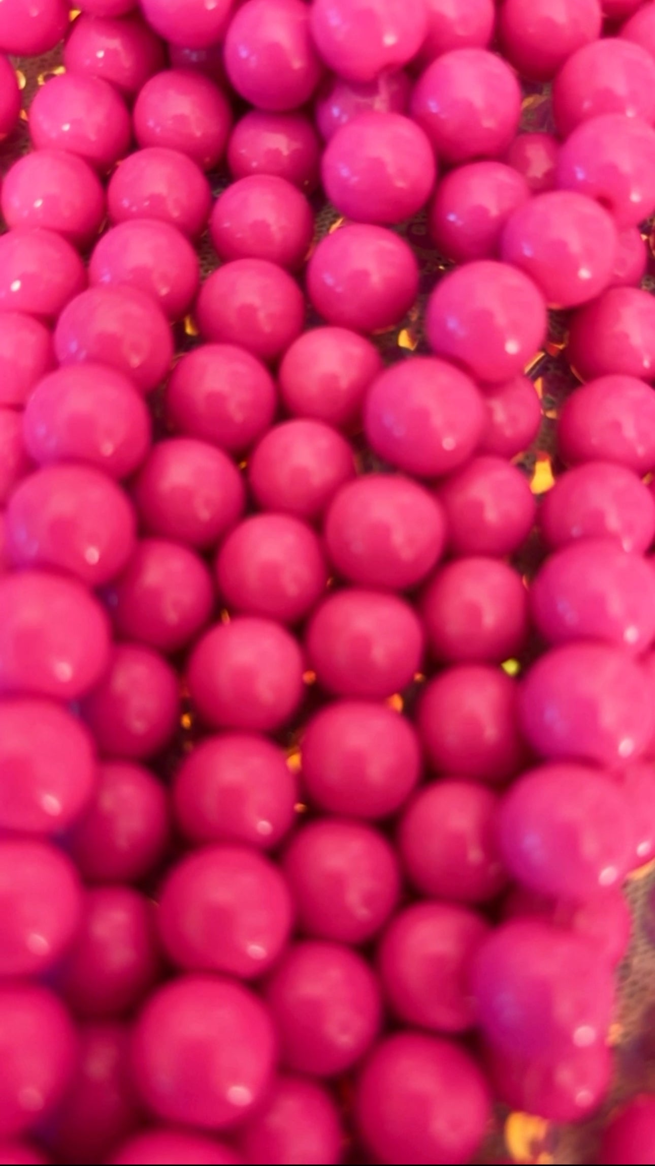 “Hot Pink” Beads(40ct.)