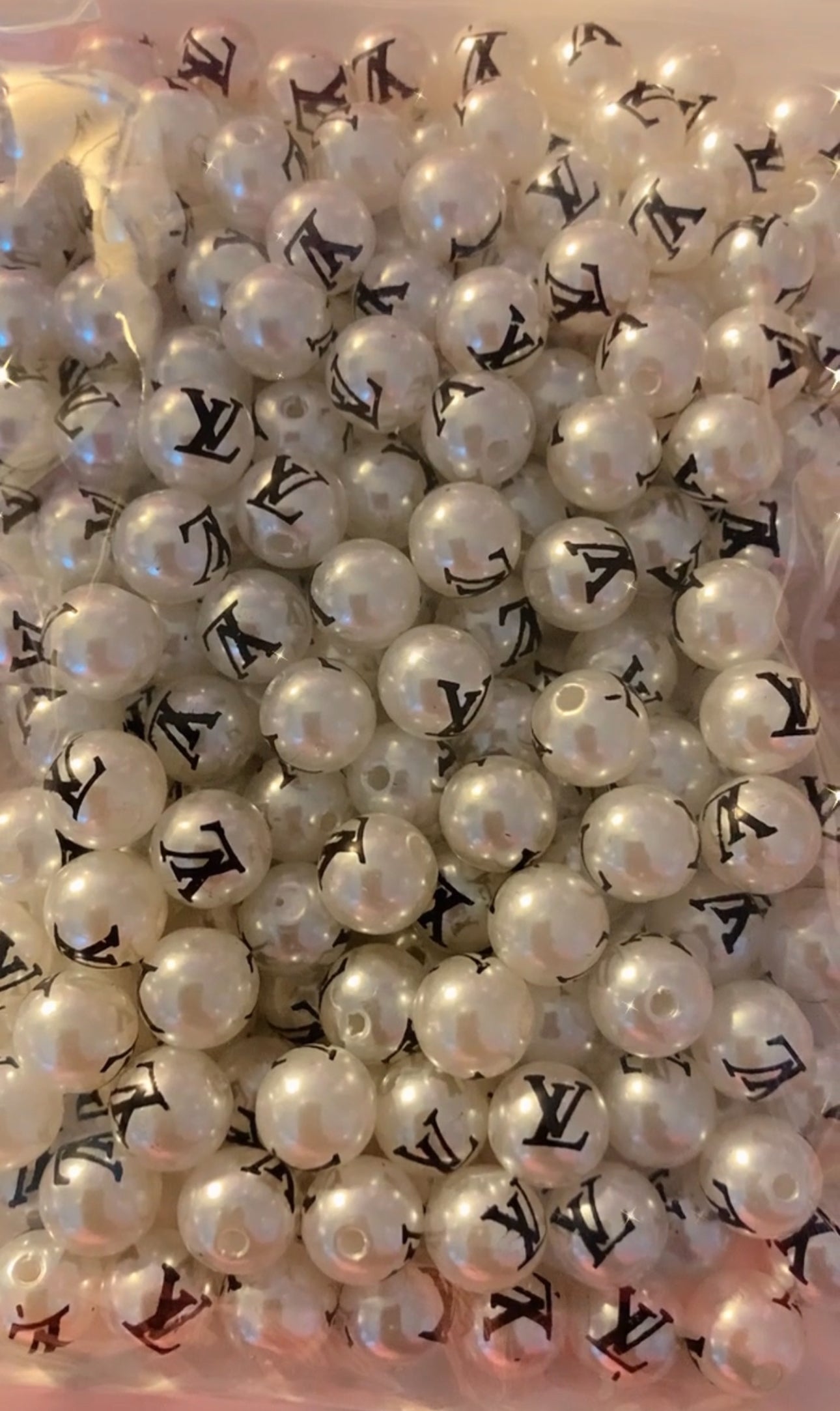 “Luxury” Printed Beads