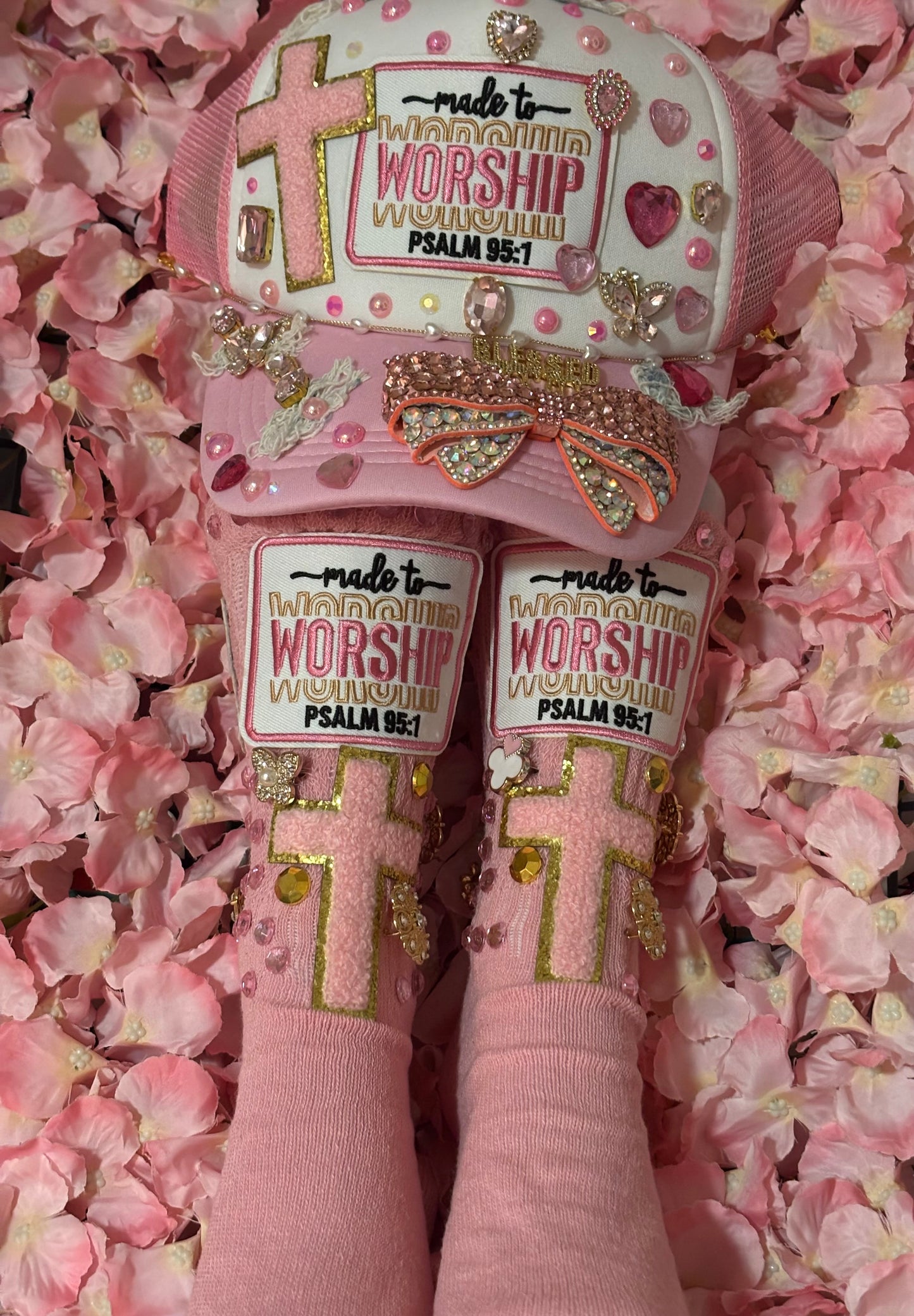 “Custom” “Lux” Cap/Socks Set(Made To Order)