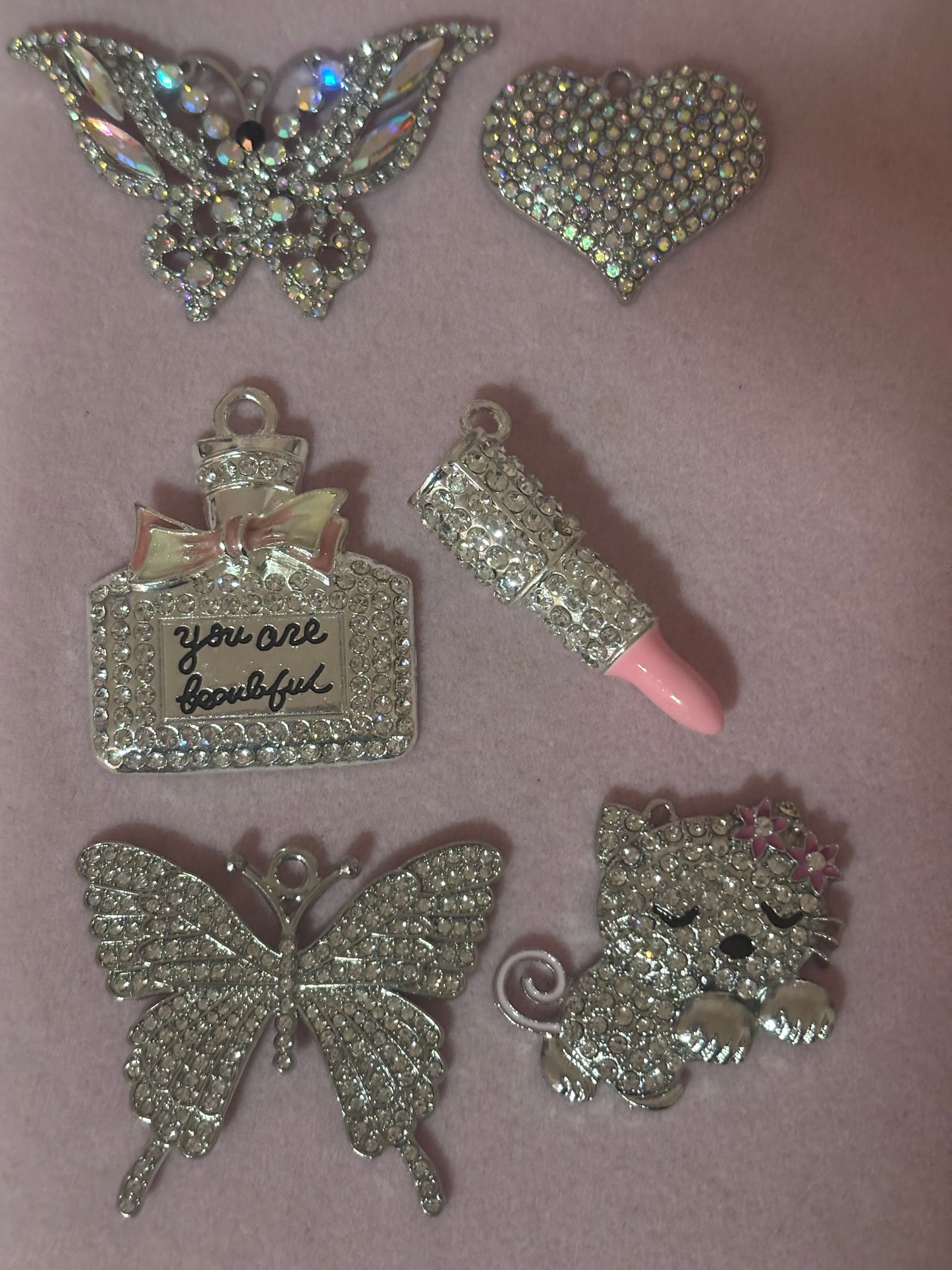 Silver Charm Set(set of 6)