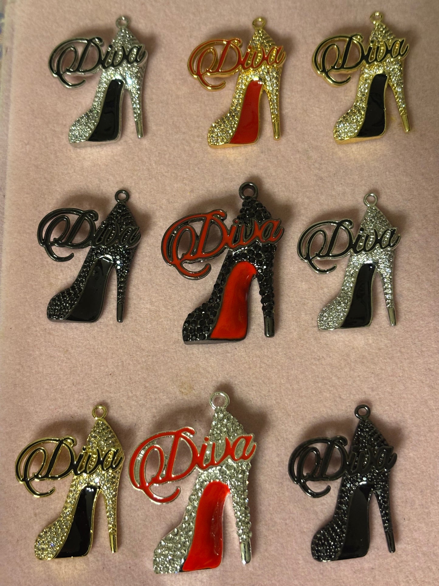 “Diva” Heel Charms(1pc.)