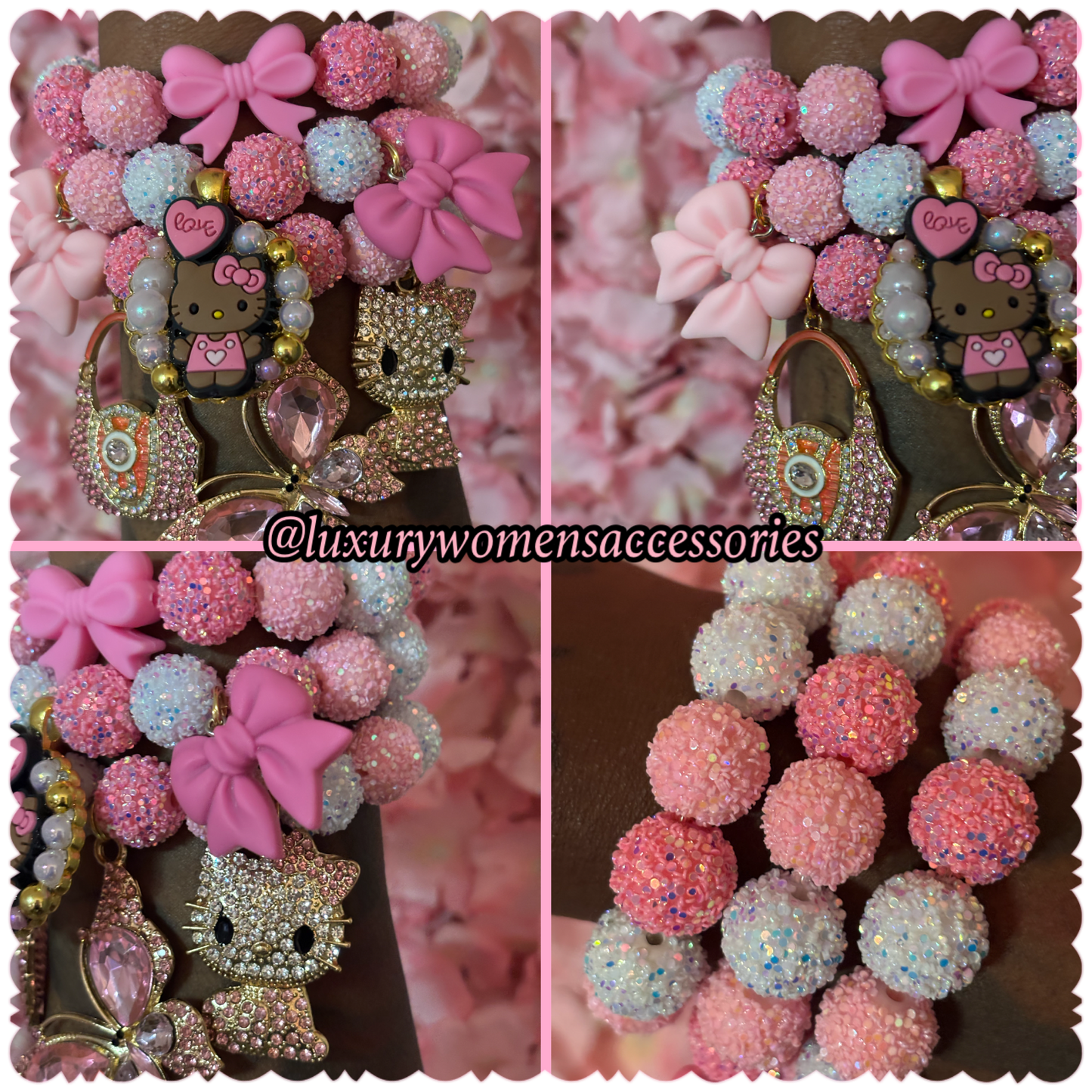 “Restocked” Luxurious HK Beaded Bracelet Set(set of 3)