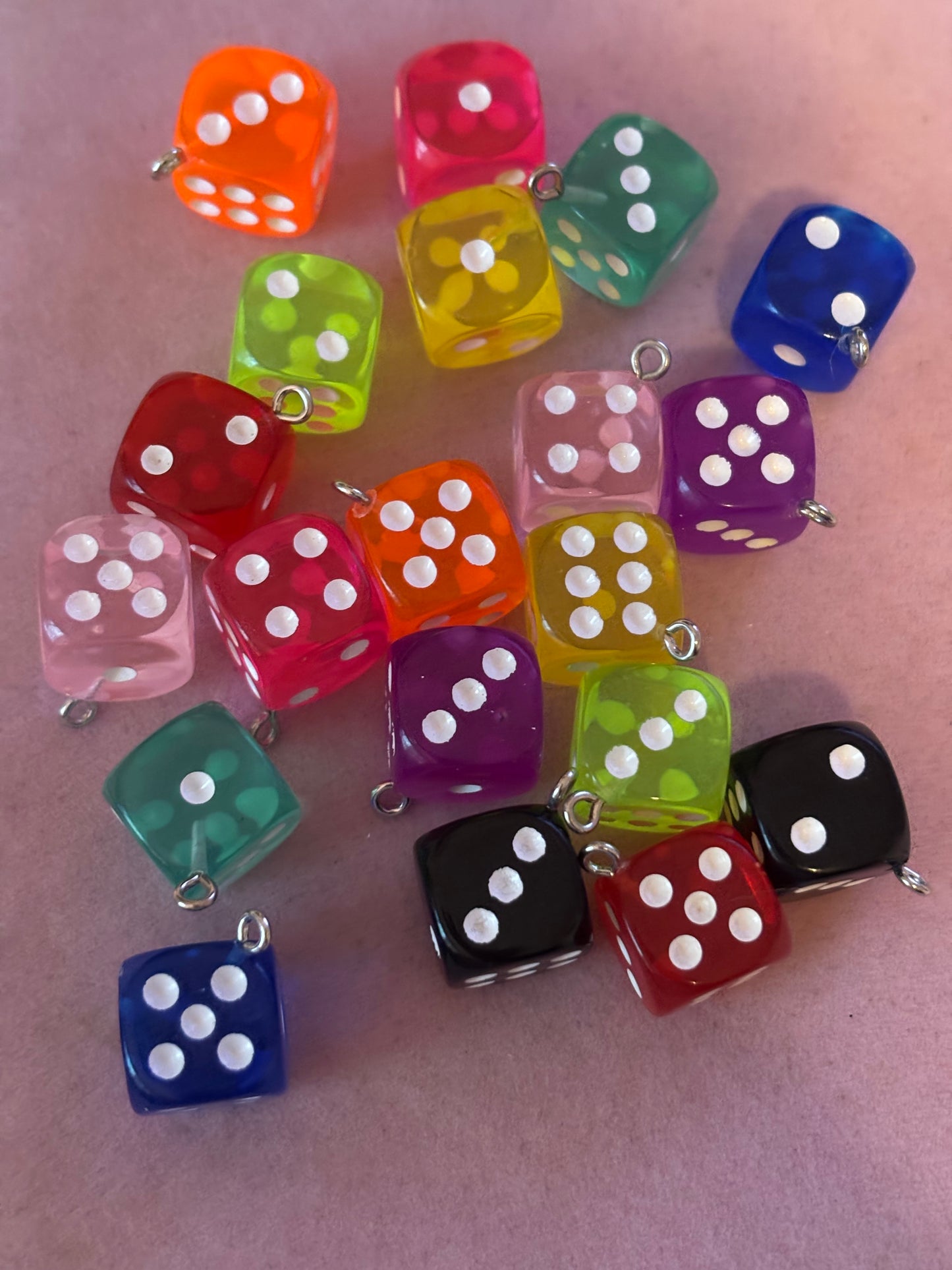 Color Dice Charms(1pc.)