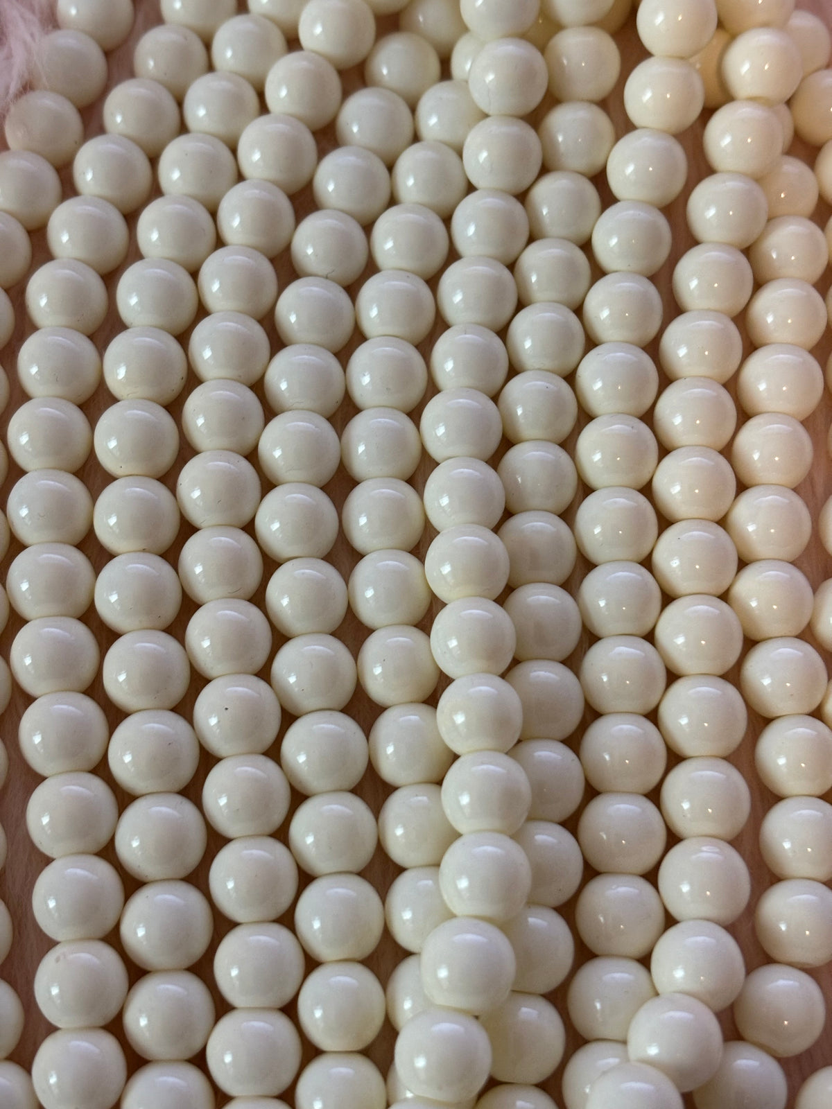 Cream Beads(40ct.)
