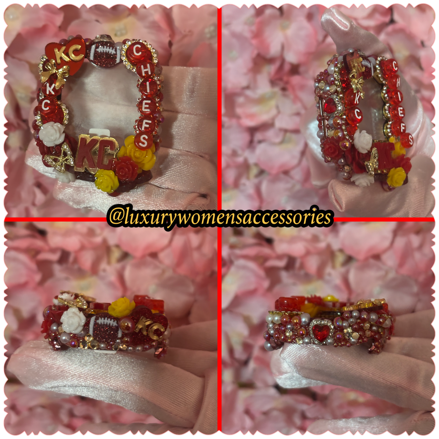 “Love Chiefs” Watchband/WatchFace Set(46MM)