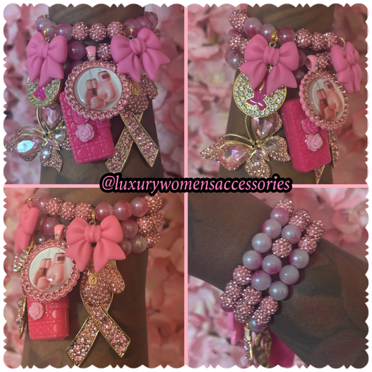 Restocked" Breast Cancer Awareness Set(set of 3)