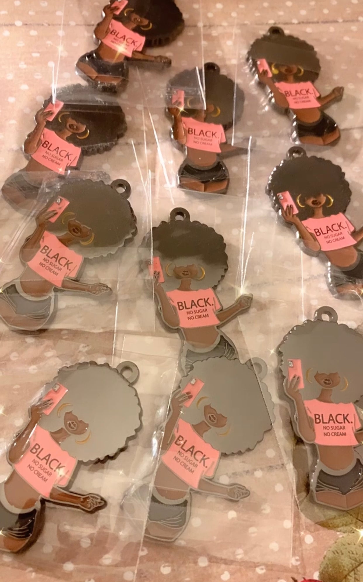 Melanin Lady Charm(1pc.)