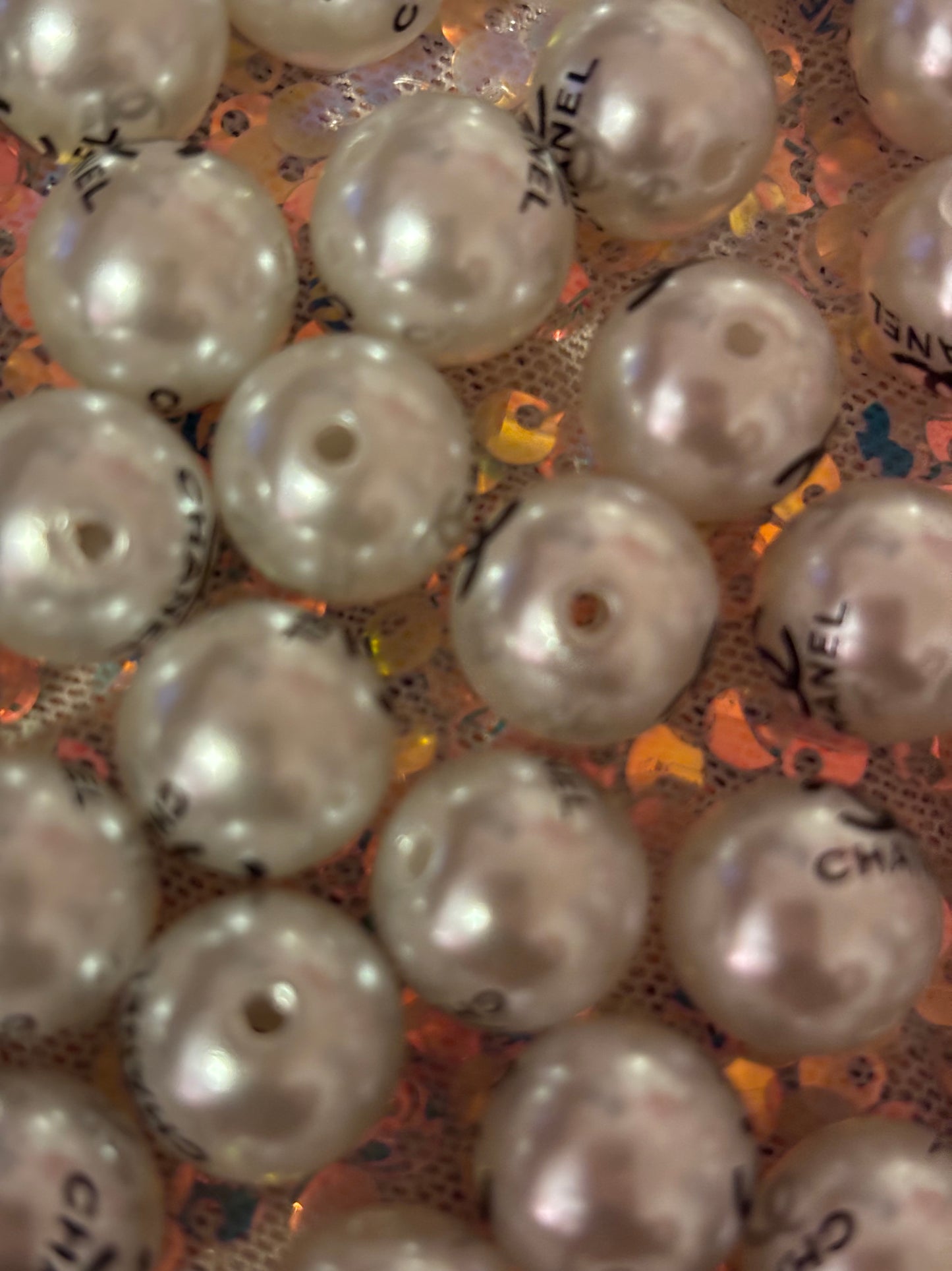 “Luxury” Printed Beads