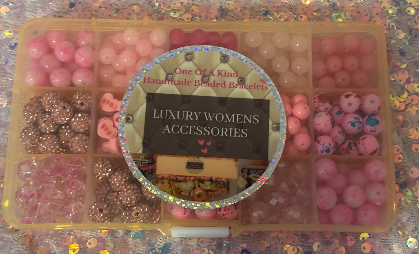 Shades Of Pink Bead Kit