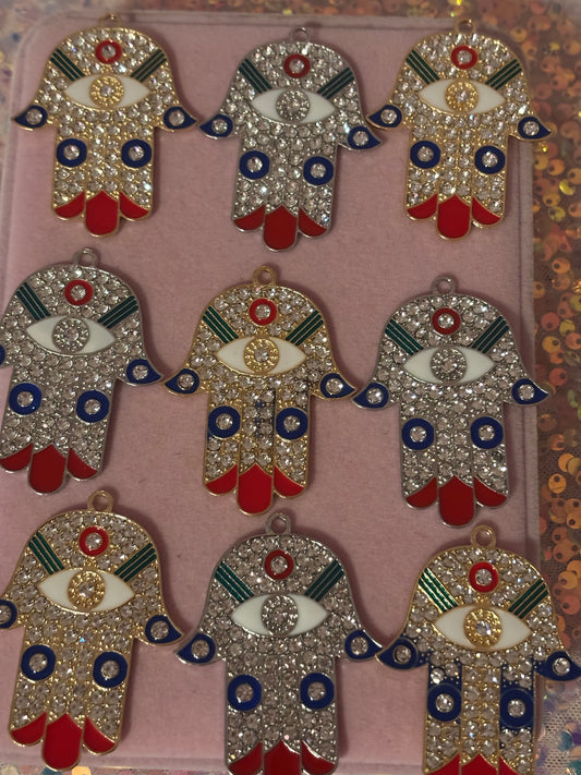 Color “Bling” Eye Charms(1pc.)
