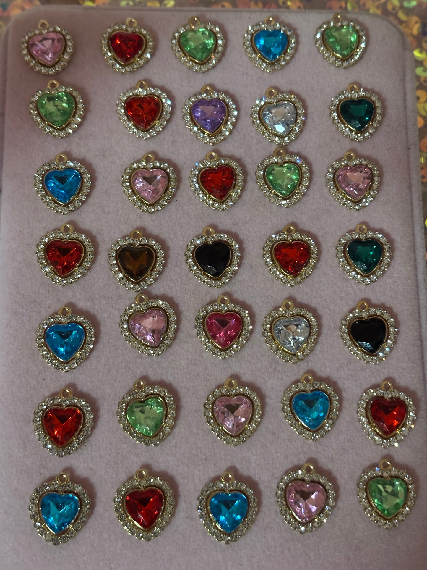Color "Gem" Charms(1pc.)