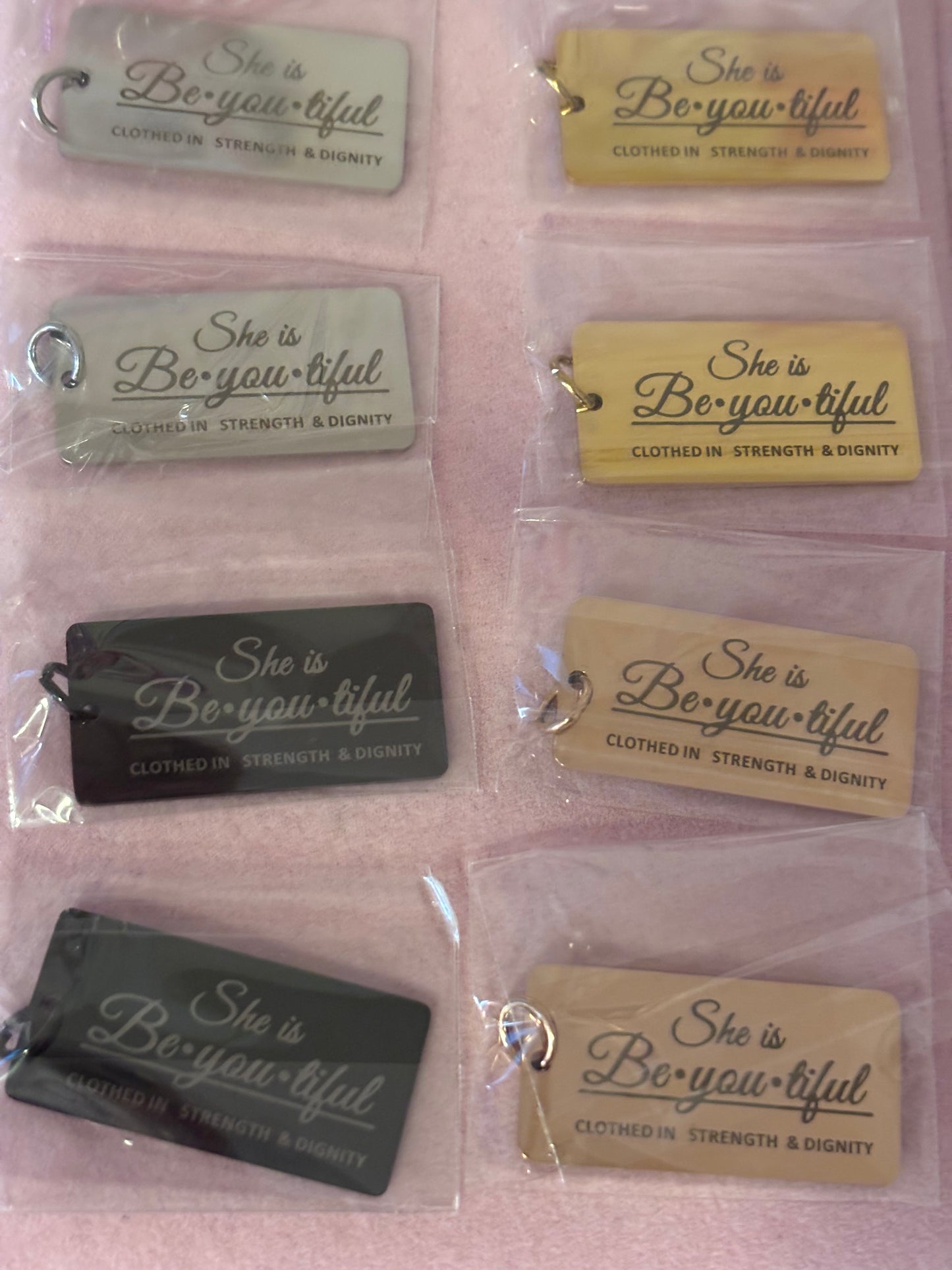 “She is Be•You•Tiful” Charms(1pc.)