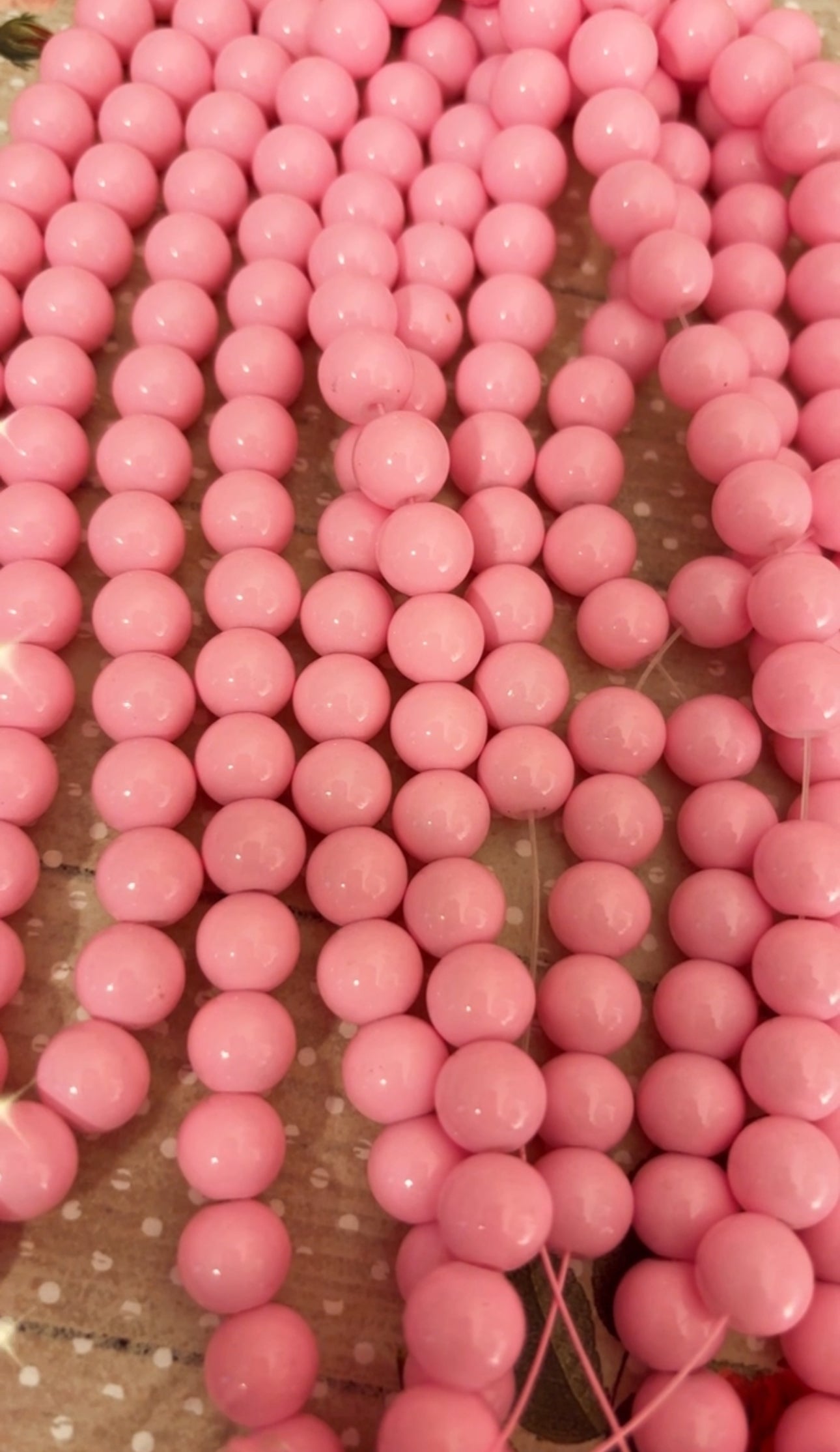 Light Pink Beads(40pc.)