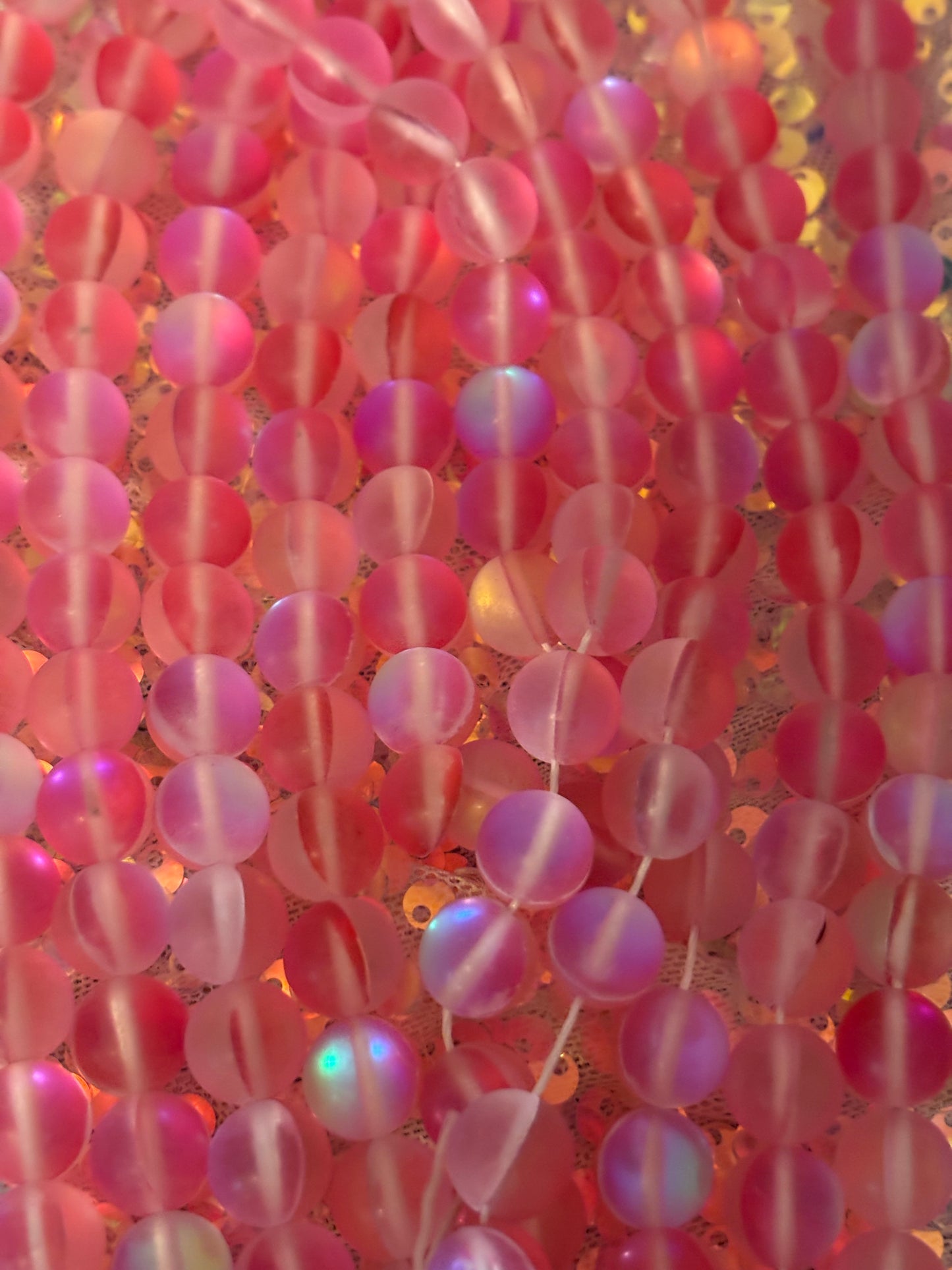 Sparkle Pink Beads(40ct.)