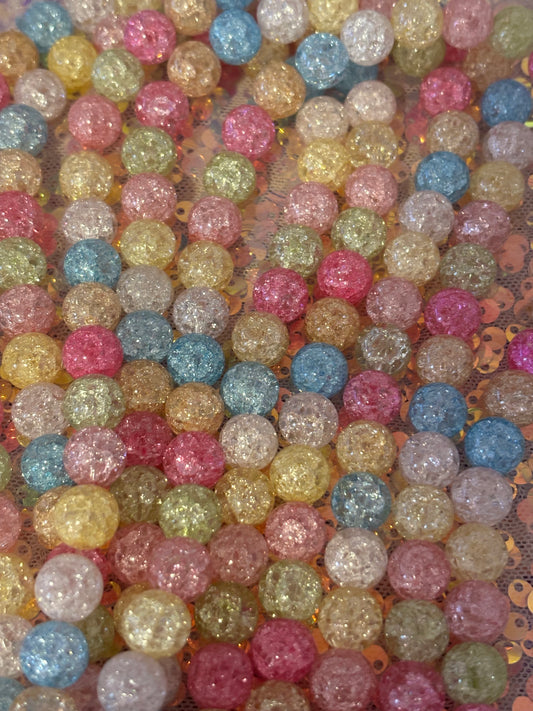Colorful Emerald Beads(1 Strand)