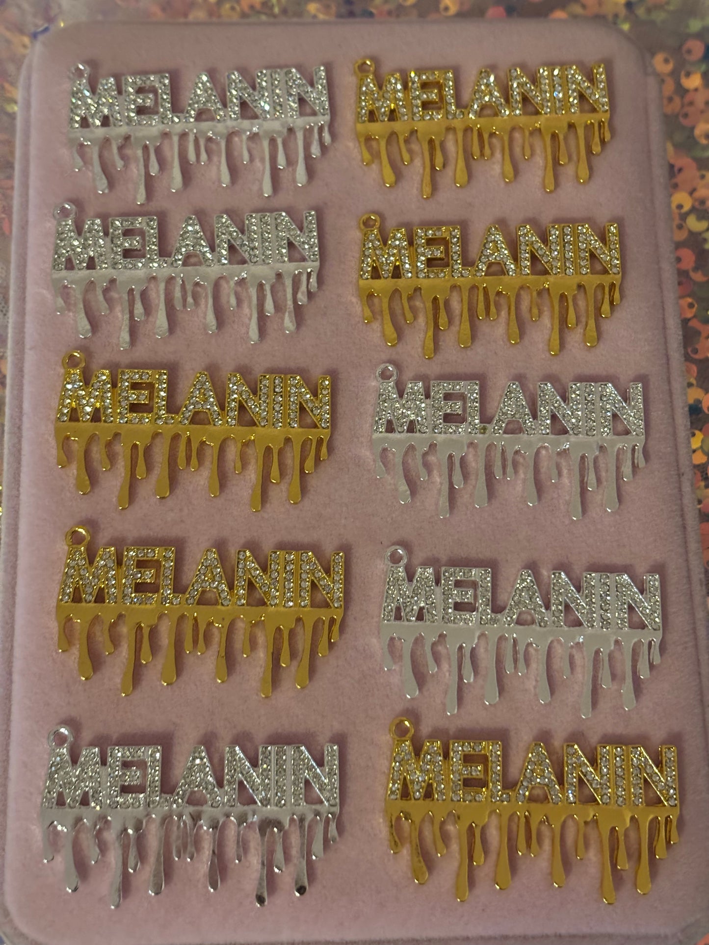 “Melanin” Charms(1pc.)
