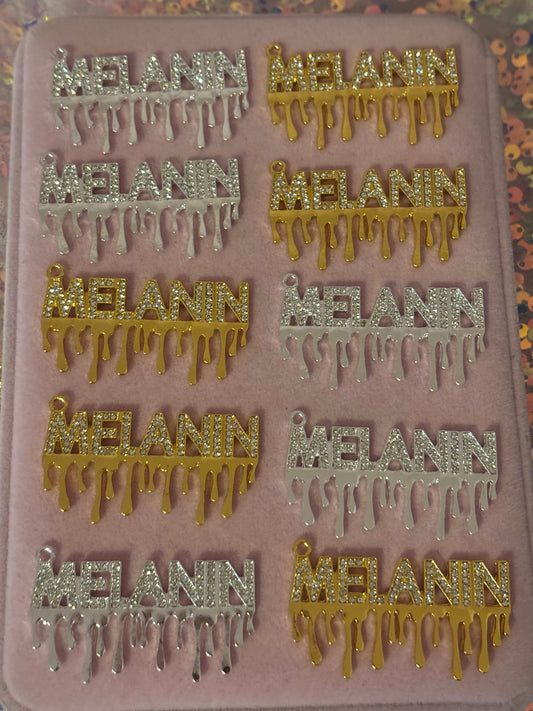 “Melanin” Charms(1pc.)