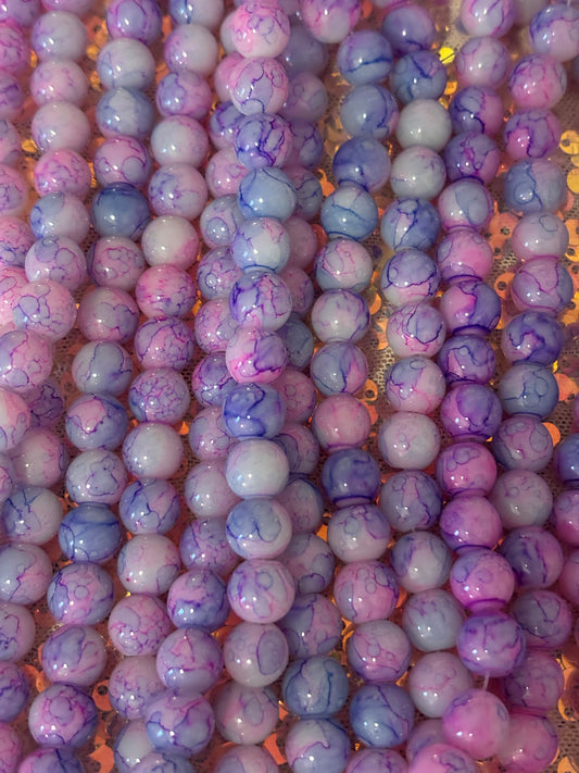 Purple Mix Beads(40ct.)