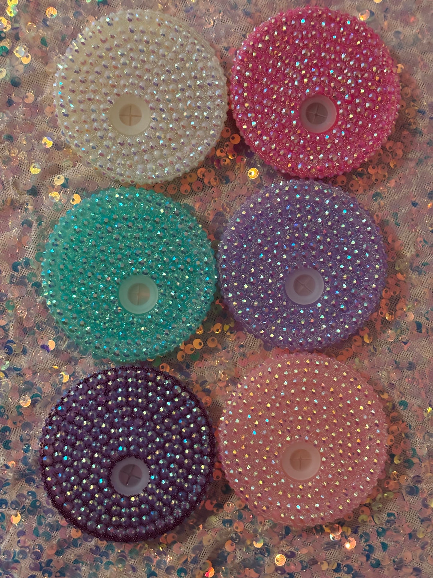 Rhinestone Lids