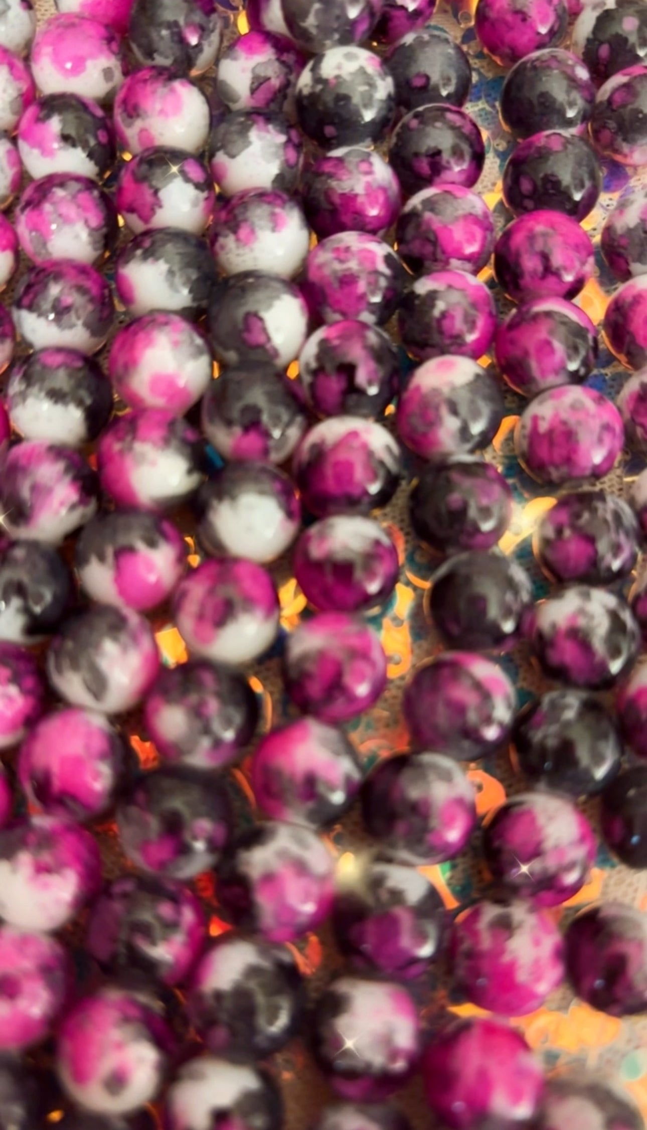 “Splatter Mix Beads(40ct.)