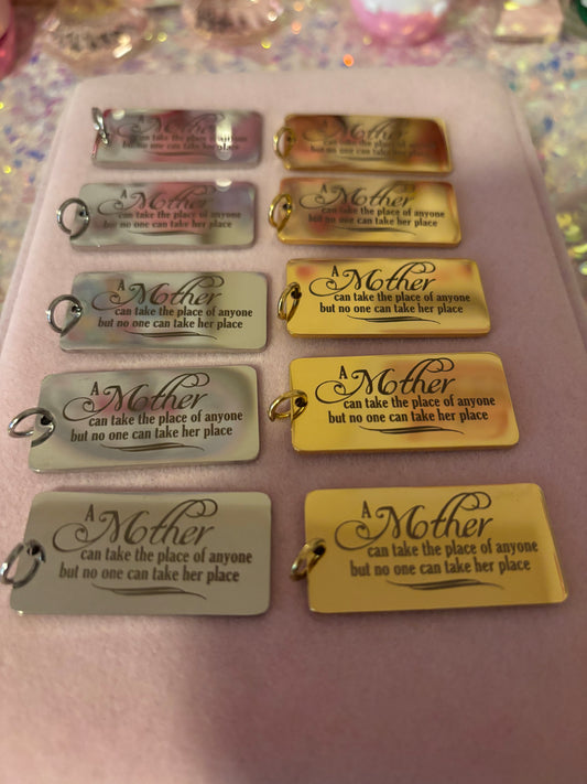 “Mother” Quote Charms(1pc.)