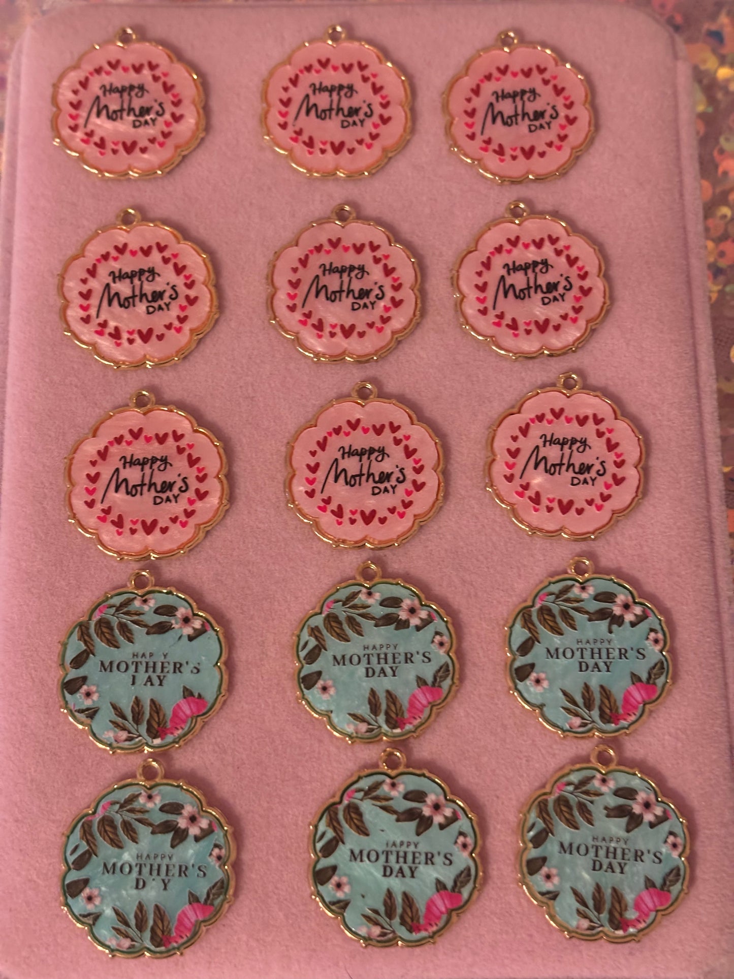 “Happy Mothers Day” Charms(1pc.)