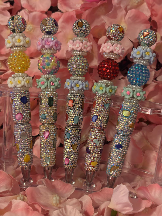 “Luxurious” Beaded Pens(1pc.)