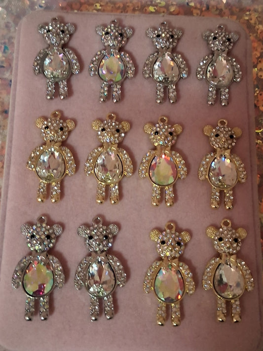 New "Bling" Bear Charms(1pc.)