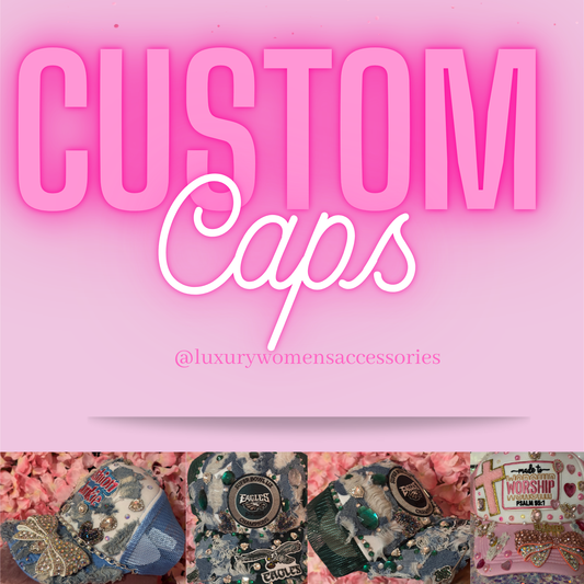 Custom “Lux” Cap(Made To Order)