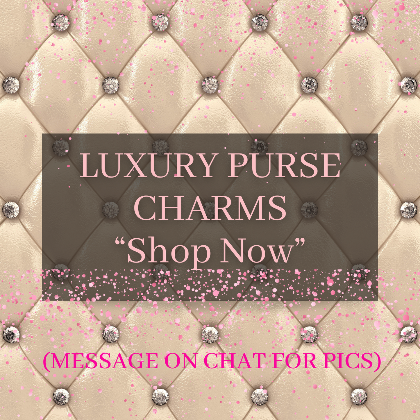 Lux Purse Charms(1pc.)