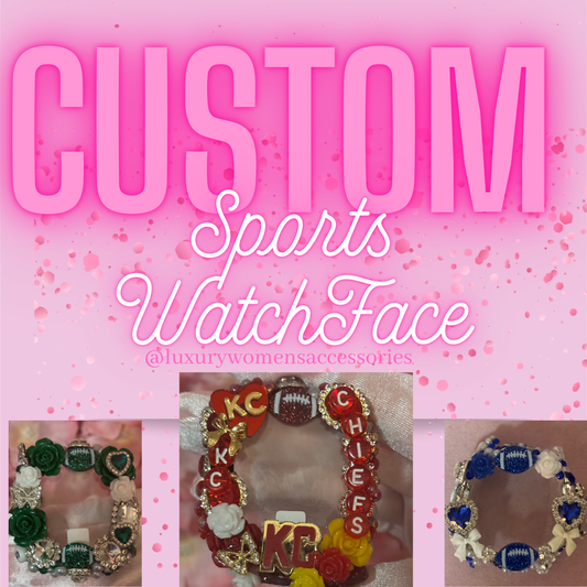 "Custom" Sports Theme WatchFace(Made To Order)