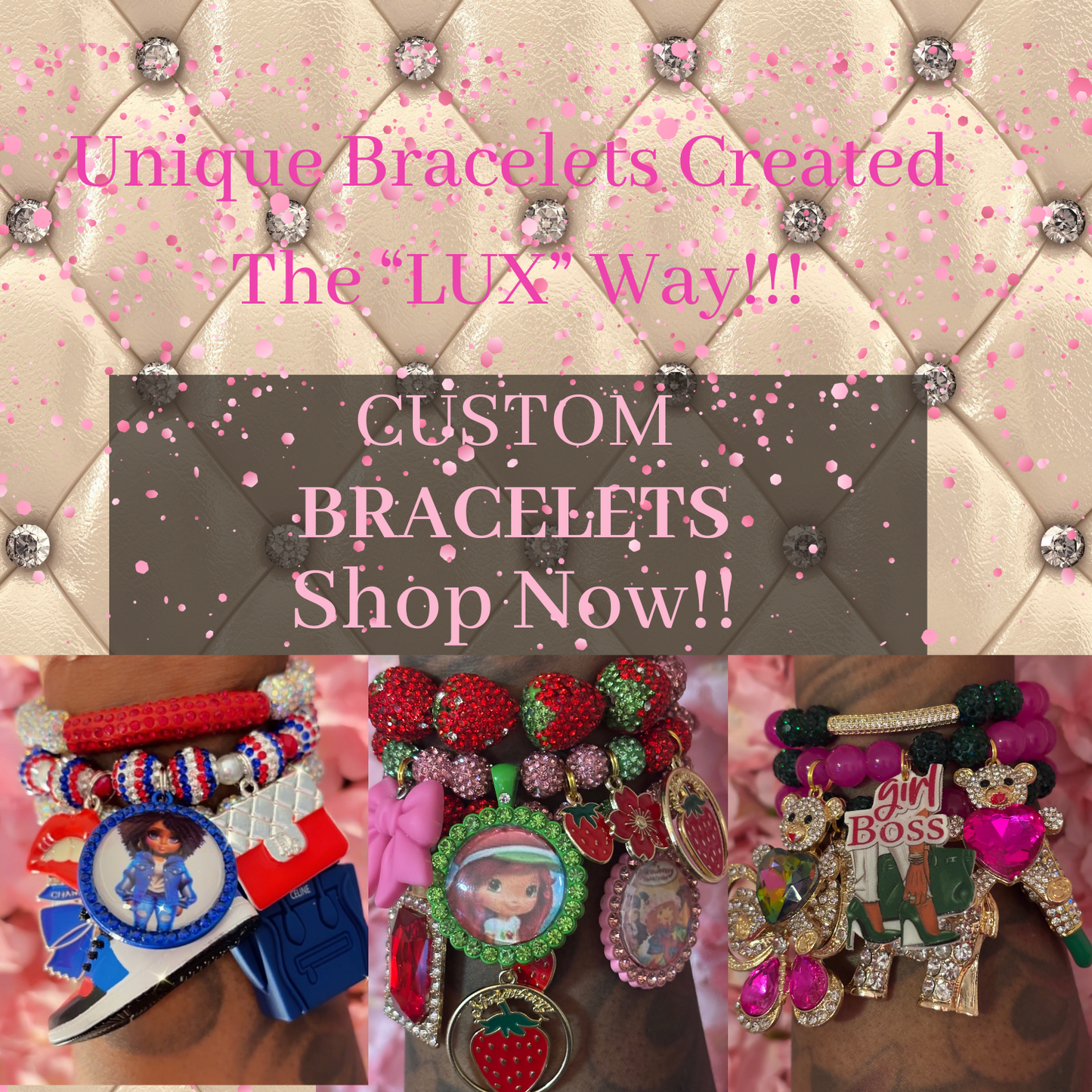 Custom Bracelets(Made To Order)