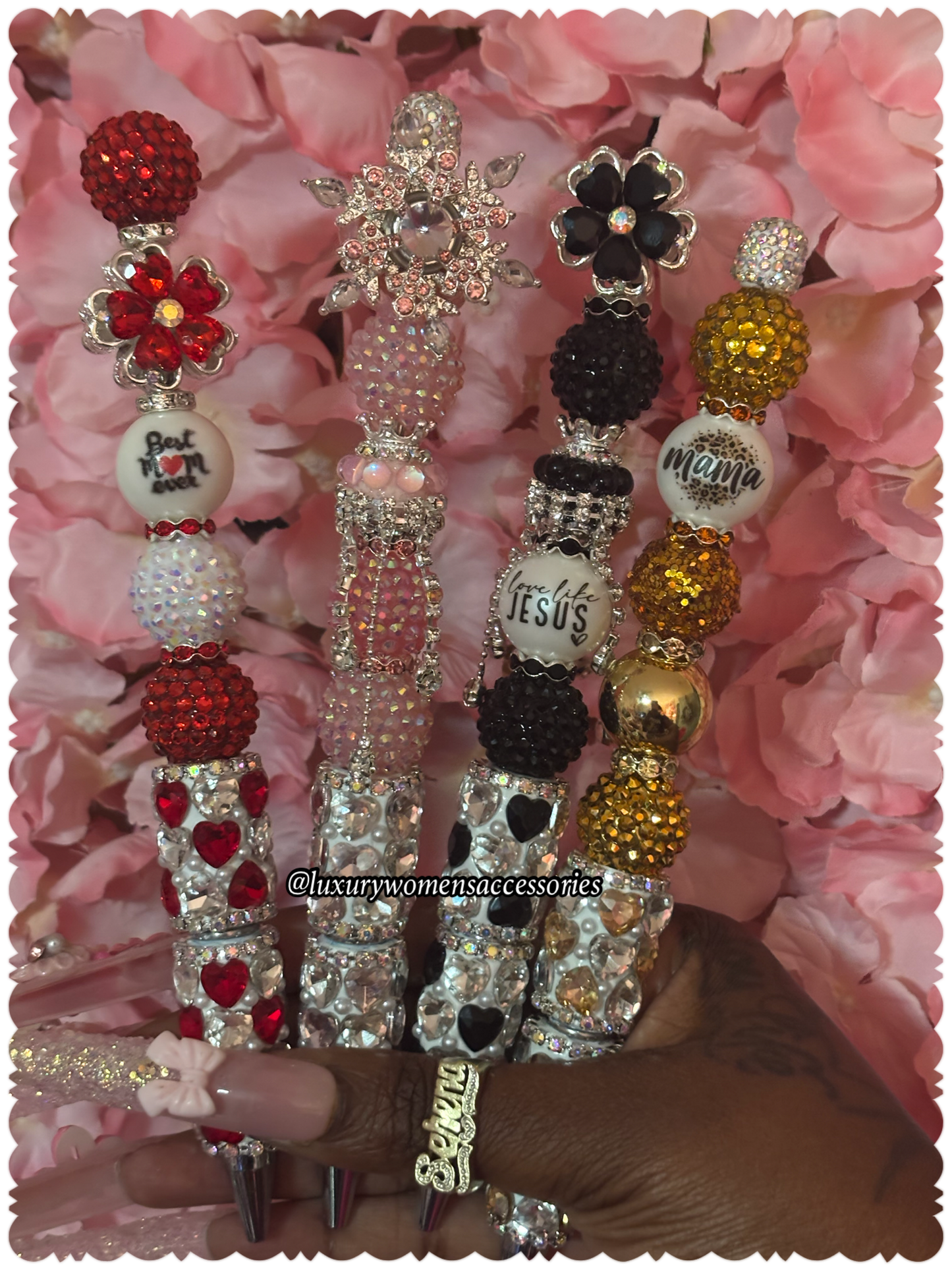 "Deluxe" Type 2 Beaded Pens(1pc.)