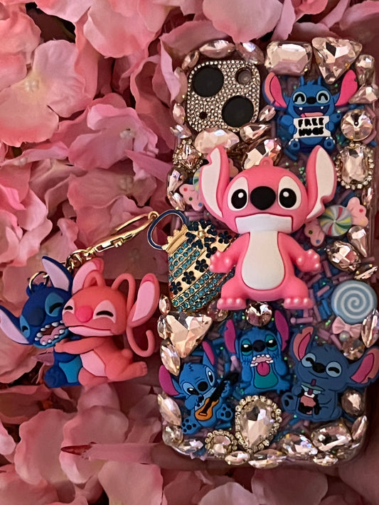 Custom “Bling” Character LUXURY Phone Case(Made To Order)