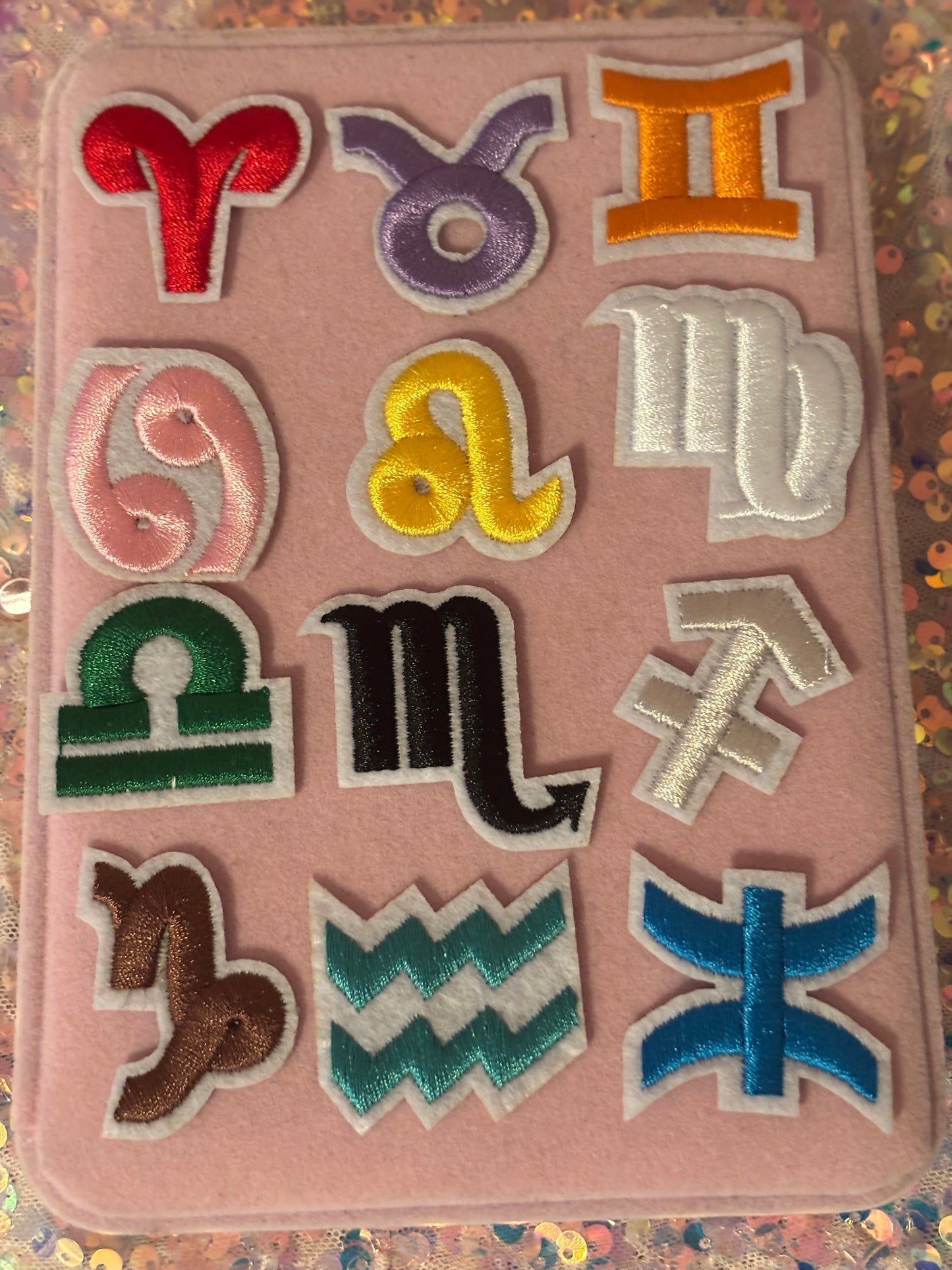 Color Zodiac Patches(1pc.)